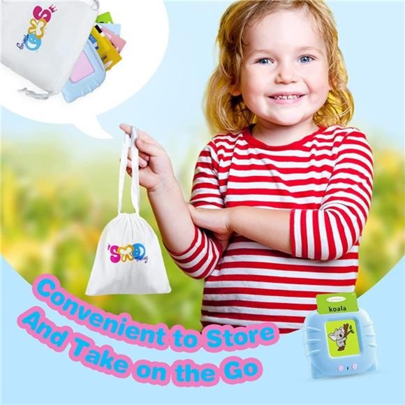 112 Cards Talking Flash Cards for Toddlers 2-4 Years, Educational Toys - Picture 6 of 6